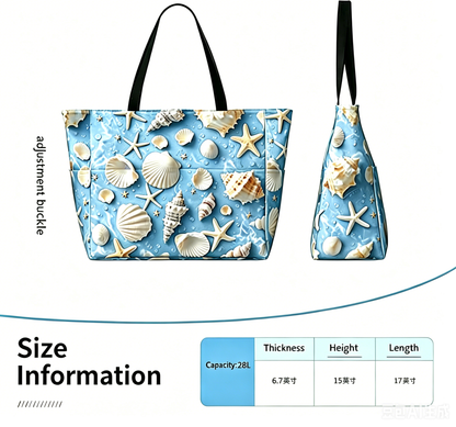 🏖️ Dry & Wet Separated Beach Tote | Durable Spacious Travel Swim Bag🌴