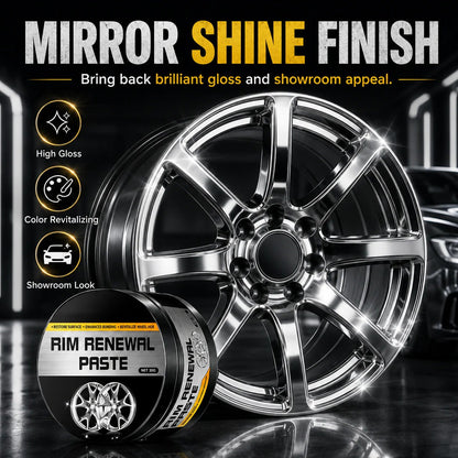 Mirror shine wheel finish