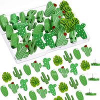 Cactus nails (20 pcs)