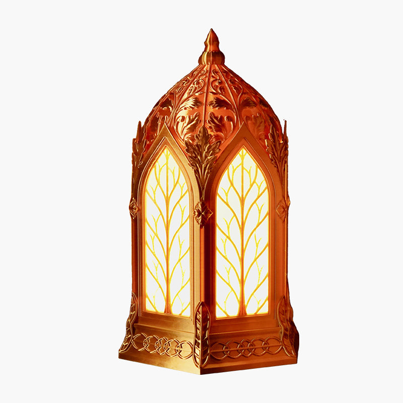 Elf Sanctuary Lamp – Warm Fantasy Table Lamp for Bedrooms, Bookshelves & Reading Nooks