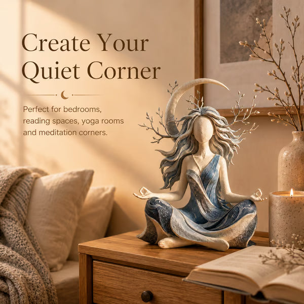 🧘Serenity Growth | Inner Harmony Sculptural Figurine 🌙