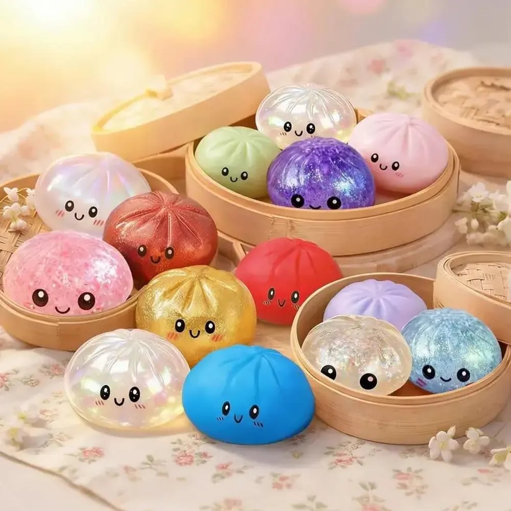 🏆1 Bestselling🏆🎁8-Piece Mystery Squishy Blind Box Set, Slow-Rise Stress Relief Fidget Toys