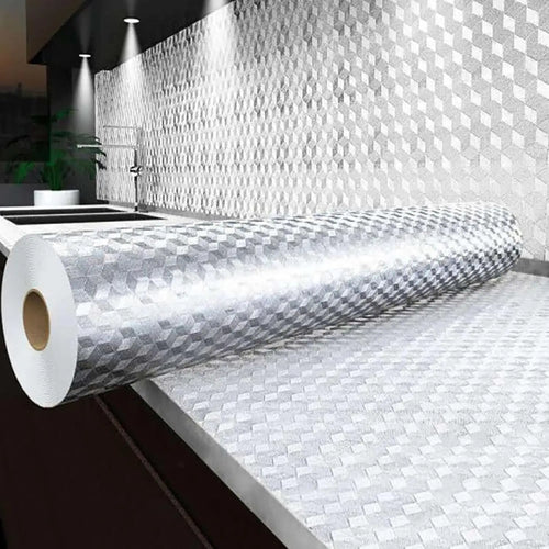 Peel & Stick Kitchen Oil Proof Sticker | No Mess Renovation