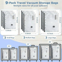 🔥 Family Closet Set (9 Bags + Pump)