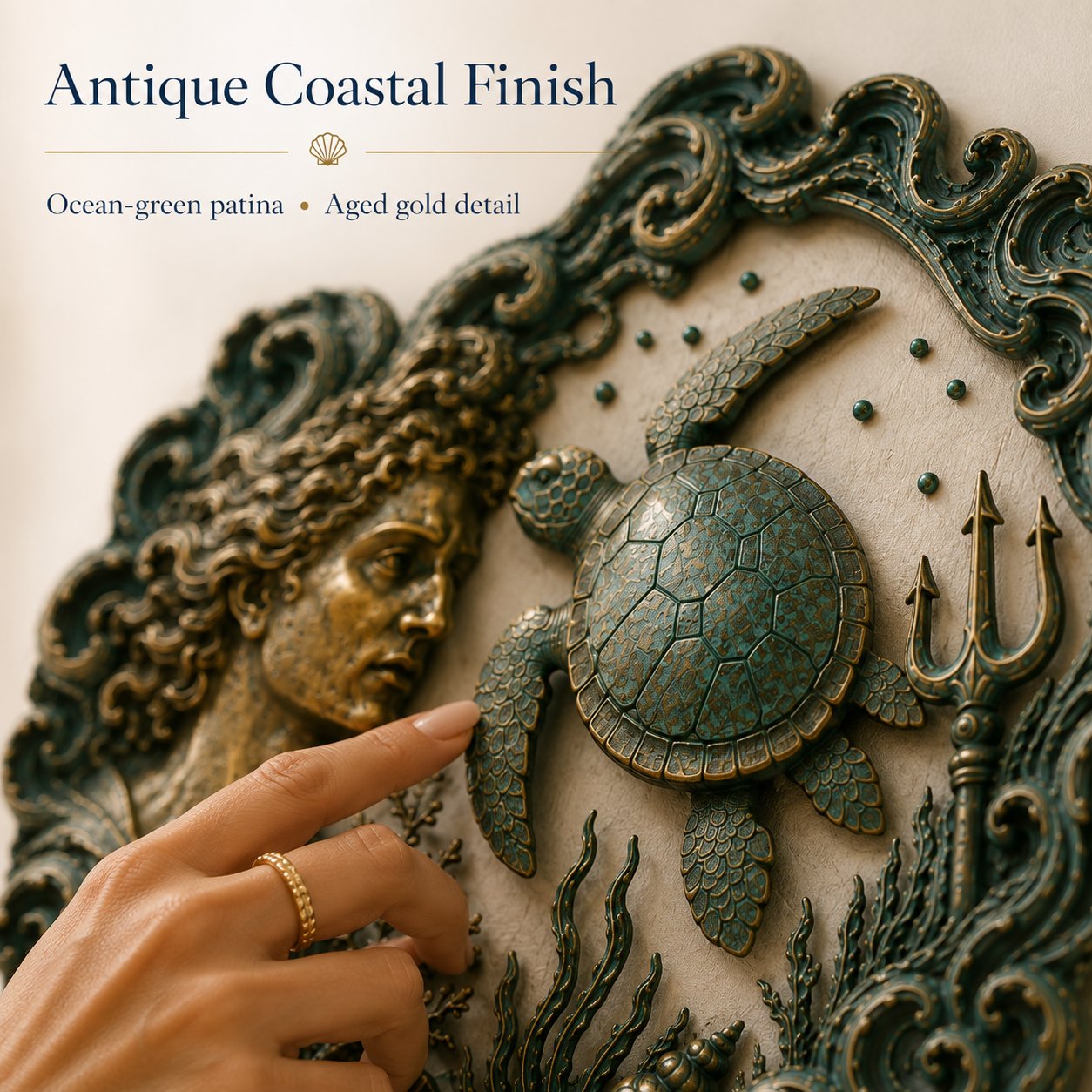 🌊 🔱Vintage Ocean Theme Wall Decor Collection  📦Buy 2 Free Shipping