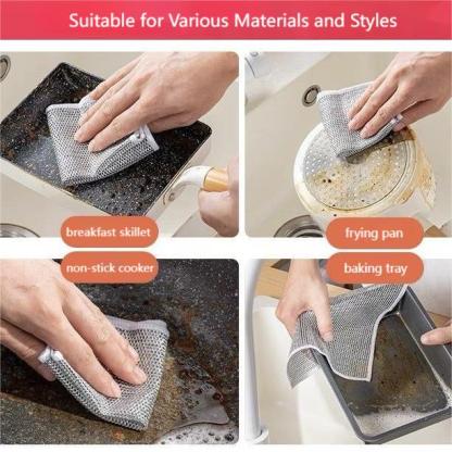 🔥Multipurpose Thread Miracle Cleaning Cloths