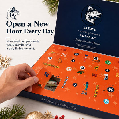 🎣 Fishing Advent Calendar — 24 Days of Fishing Surprises
