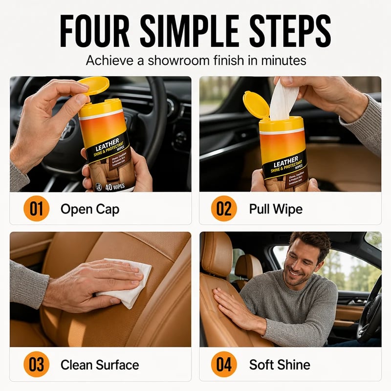 🎉 Multi-Purpose Car Interior Leather