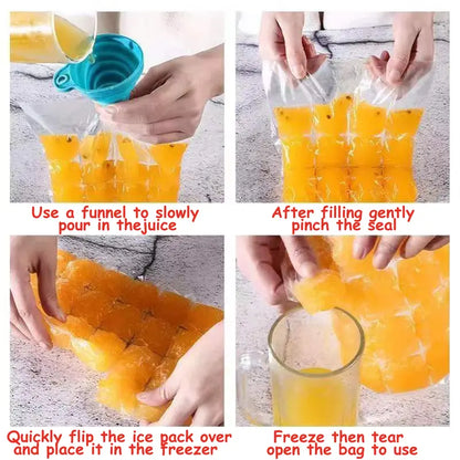 📢📢50% OFF !!!⏰Food-Grade Reusable Ice Packs – A Must-Have for Cold Summer Drinks✨