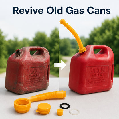 💥Buy One Free One💥 - Spill Less. Pour Better. Keep Your Old Gas Can Working.