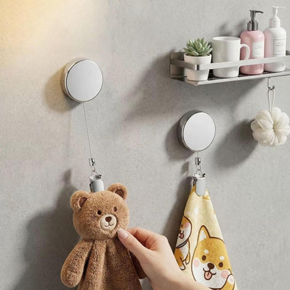 Retractable Towel Holder Clips