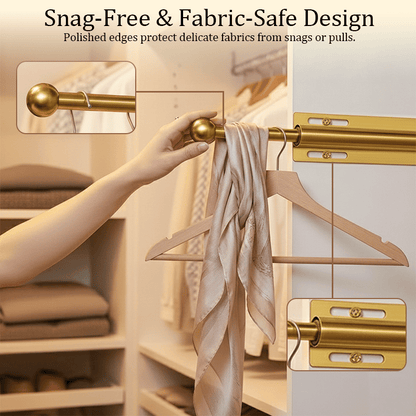 🗄️Valet Rod for Closet Pull Out