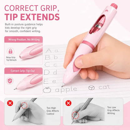 ✍️ Scientific 3-Finger Grip Trainer | Build Kids Good Handwriting Habits