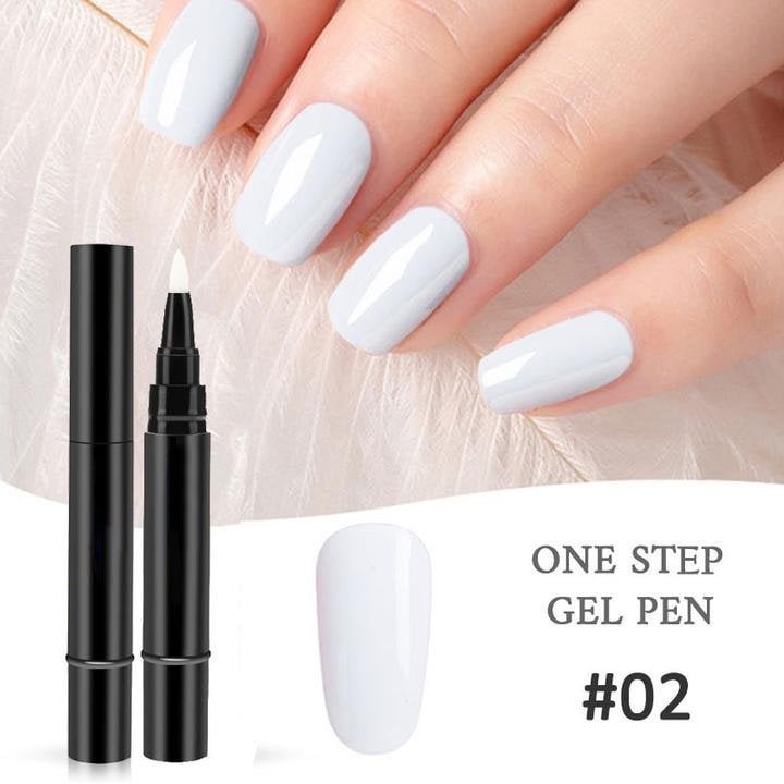 💅 Tijdelijke actie: 1+1 gratis✨ One Step Nagelgel Pen 🎨 Gratis draagbare mini UV-nagellamp 💡