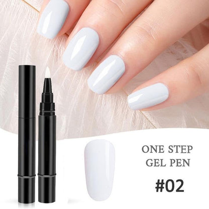 💅 Tijdelijke actie: 1+1 gratis✨ One Step Nagelgel Pen 🎨 Gratis draagbare mini UV-nagellamp 💡