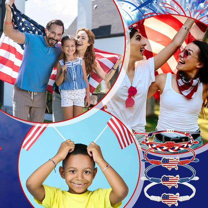 USA 250th Anniversary Flag Bracelet National Flag