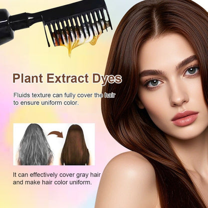 Classic Instant Hair Dye Shampoo | 3-in-1 Hair Color, Long-Lasting, Easy Home Use