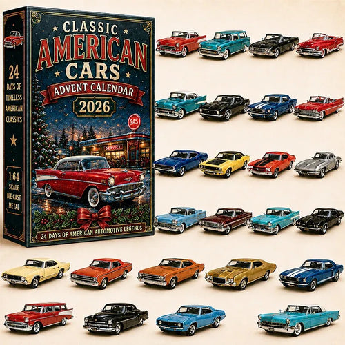 💯🚜🚗🎄 2026 Vehicle Advent Calendar Collection – 24 Days of Classic Machines, Trucks & Military Legends 🎁✨