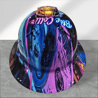 👷‍♂️🔥 Blue Collar Daddy Hydro-Dipped Hard Hat