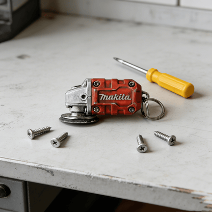 🛠️2-in-1 Makita-Inspired Mini Grinder: On-the-Go Smoothing Tool + Tool Enthusiast Collectible
