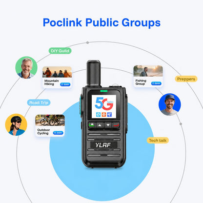 🌍4G LTE Global Walkie Talkie with Lifetime Free SIM ✨