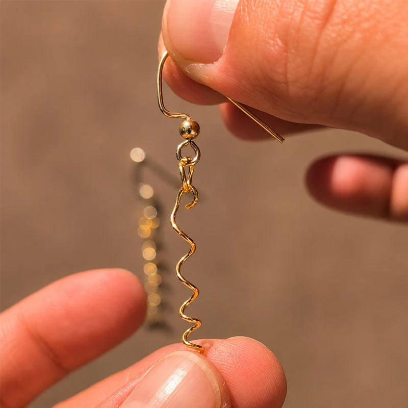 🔥Limited Time 50% Off✨14K Spiral Ikebana Earrings
