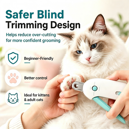 🐾 Claw Clipper – Safe Trim for All Cats✂️