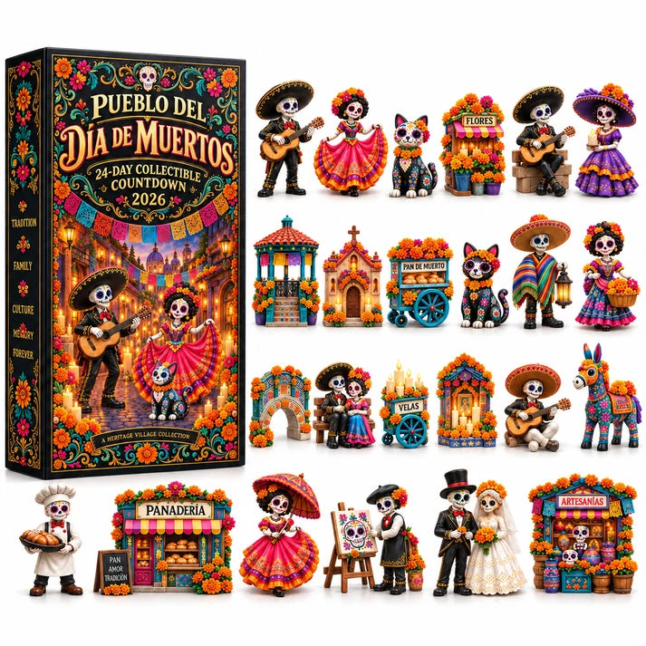 2026 "Day of the Dead Village" – A Day of the Dead-themed 24-day collector's edition advent calendar, featuring 24 unique miniatures.
