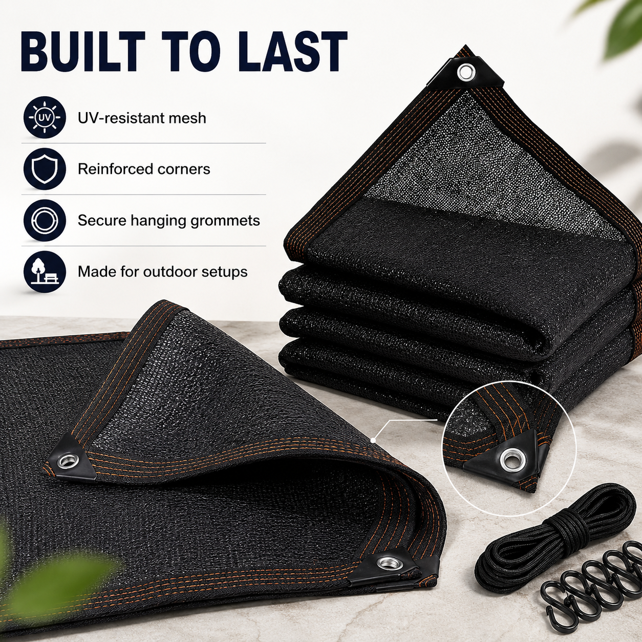 🔥 HOT SALE – Sunshade Net Blocks Up To 90% UV Rays & Keeps Outdoor Spaces Cooler All Summer Long ☀️🌿❄️
