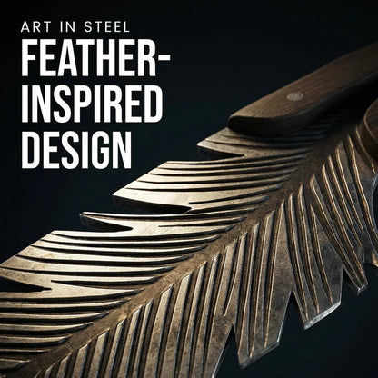 Hand-forged - Feather Knife