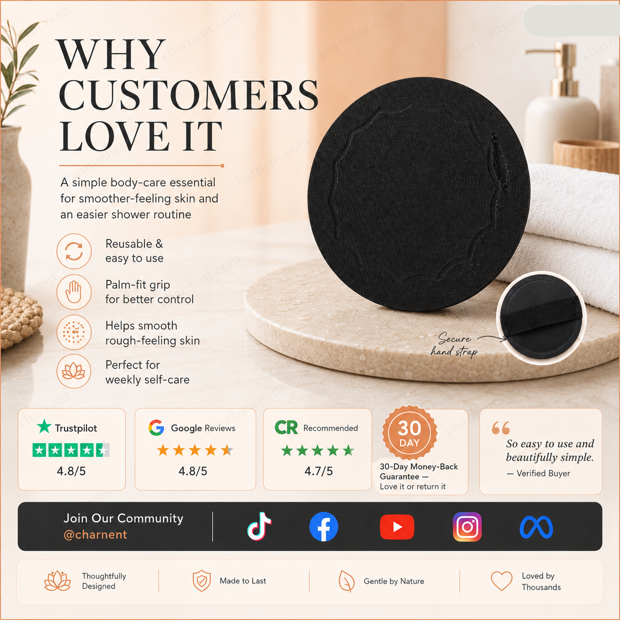 🥳2026 HOT SALE🌸2-Pack Scrub Bath Pads – Gently exfoliate, unclog pores, reveal brighter skin. Durable rubber, easy to rinse. A little scrub goes a long way! ✨🛀