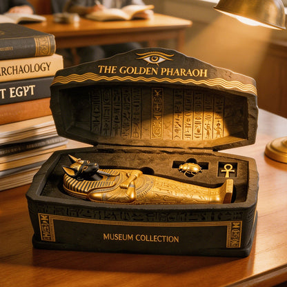 The Golden Pharaoh Anubis Sarcophagus Museum Collection