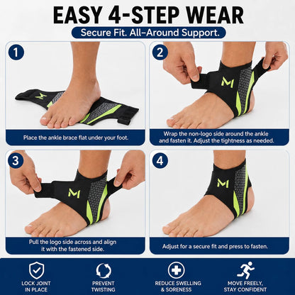 🔥Summer Limited-Time 50% OFF 🎁-Ultra Thin Breathable Ankle Support Brace