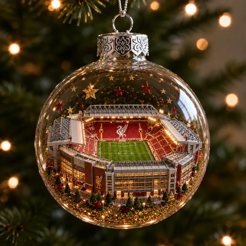 Light-Up Football Heritage Diorama Ornament – 10 Collectible Scenes