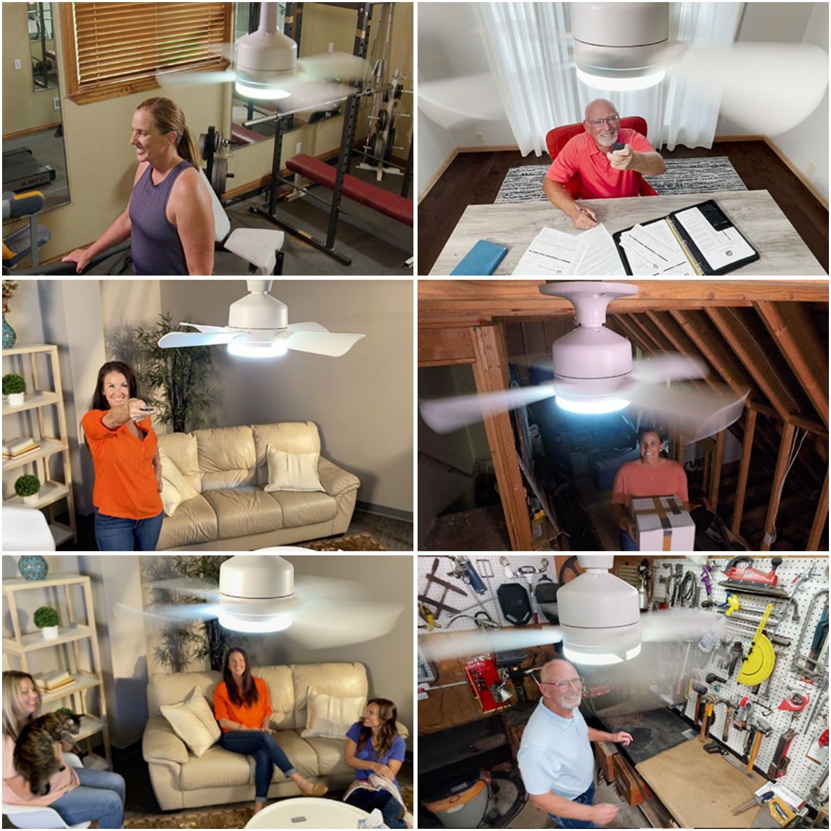 ✅Install In 3 Mins! Socket Screw-in Fan Light 2 In 1✨