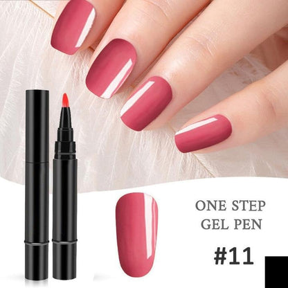 💅 Tijdelijke actie: 1+1 gratis✨ One Step Nagelgel Pen 🎨 Gratis draagbare mini UV-nagellamp 💡