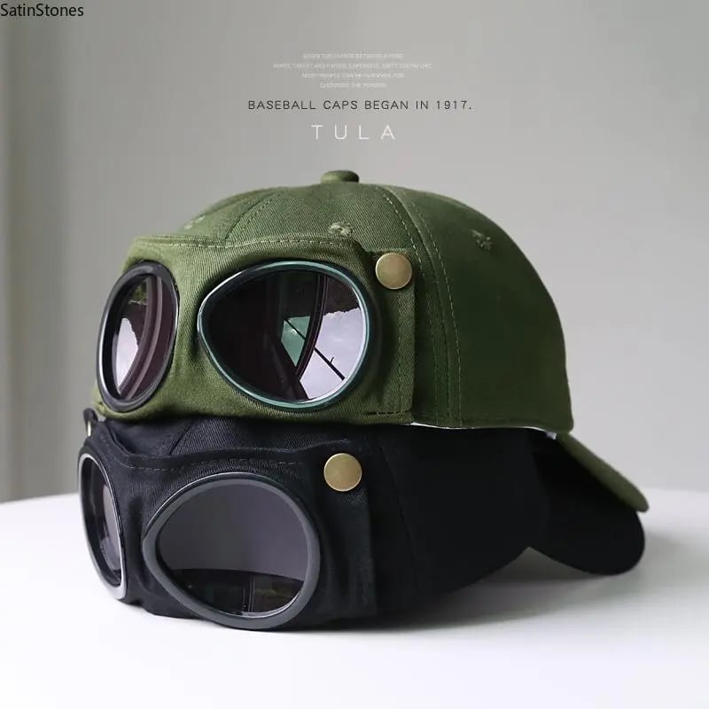 Men's Korean-Style Pilot Baseball Cap