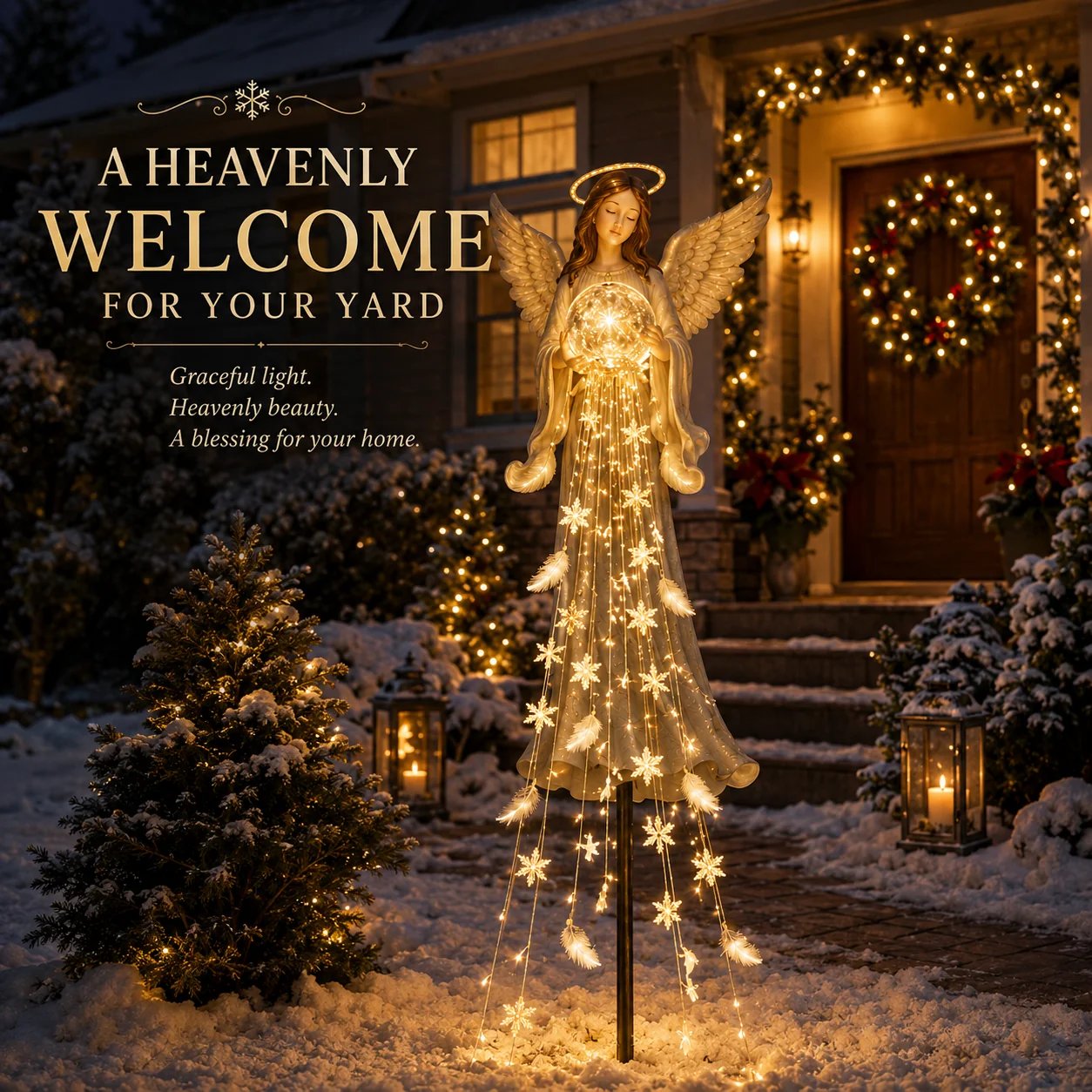 🔥Buy 2 Get 20% OFF🔥✨ Solar Angel Remembrance Garden Light👼