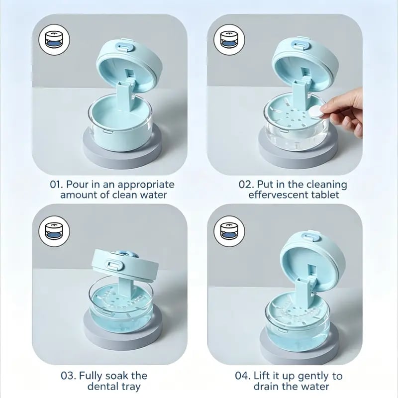 ✨Retainer Cleaner Case Box