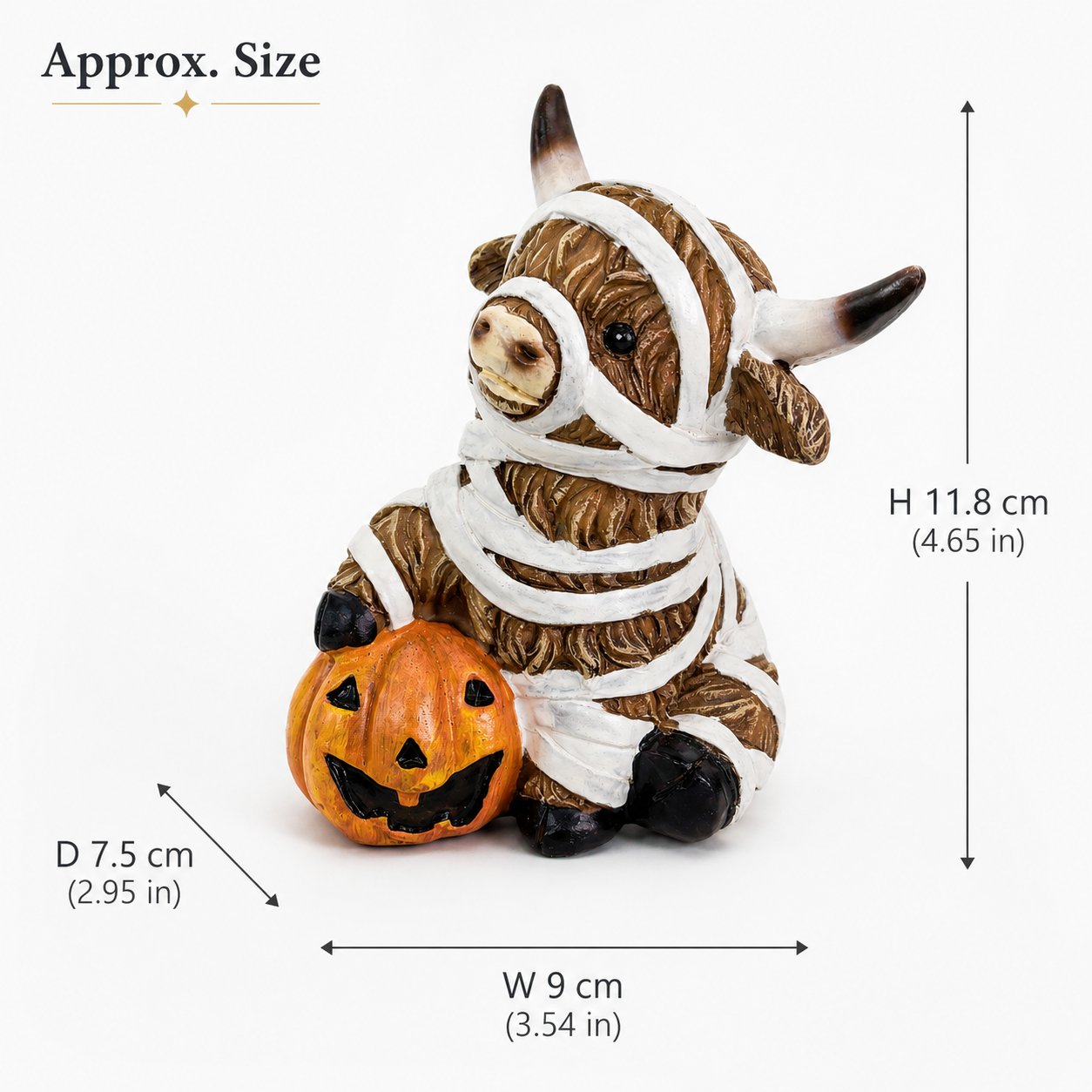 🎃🐮 Bring Home the Cutest Highland Cow Halloween Vibe