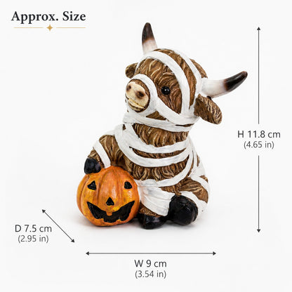 🎃🐮 Bring Home the Cutest Highland Cow Halloween Vibe