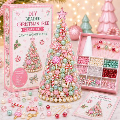 🔥Last Day 49% OFF - 🎄✨ DIY Beaded Christmas Tree Craft Kit(📦Buy 2 Free Shipping)