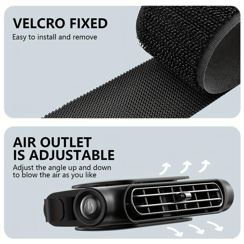 🔥Last Day 49% OFF - Stylish, Powerful & Space-Saving Car Rear Seat Cooling Fan