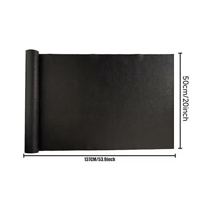 Black Self-Adhesive Leather Repair Patch Roll