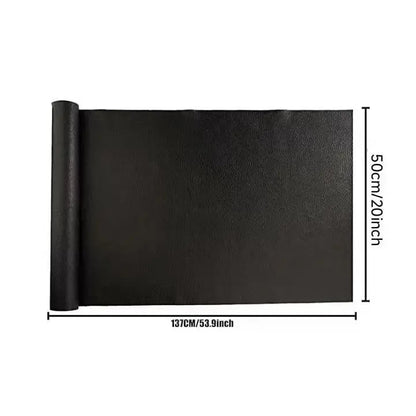 Black Self-Adhesive Leather Repair Patch Roll