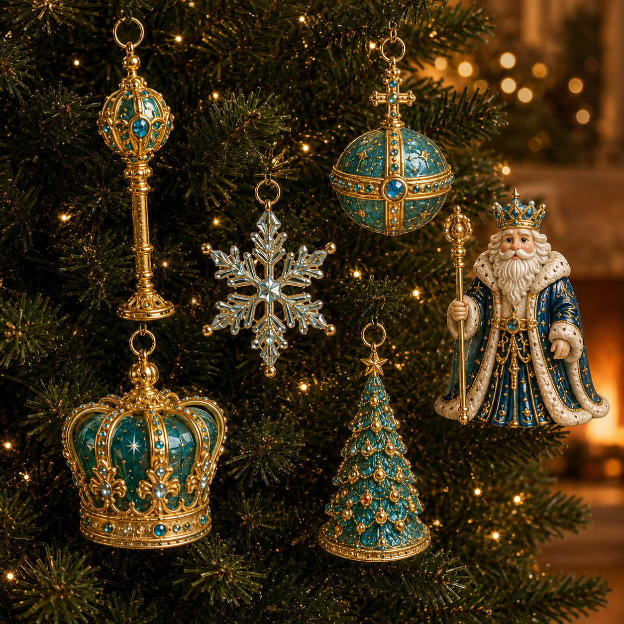 🔥2026 Royal Christmas Palace Luxury Countdown Gift Set