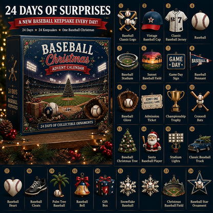 ⚾️Baseball Christmas Advent Calendar