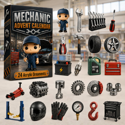 Mechanic Advent Calendar 2026 - 24-Day Festive Countdown