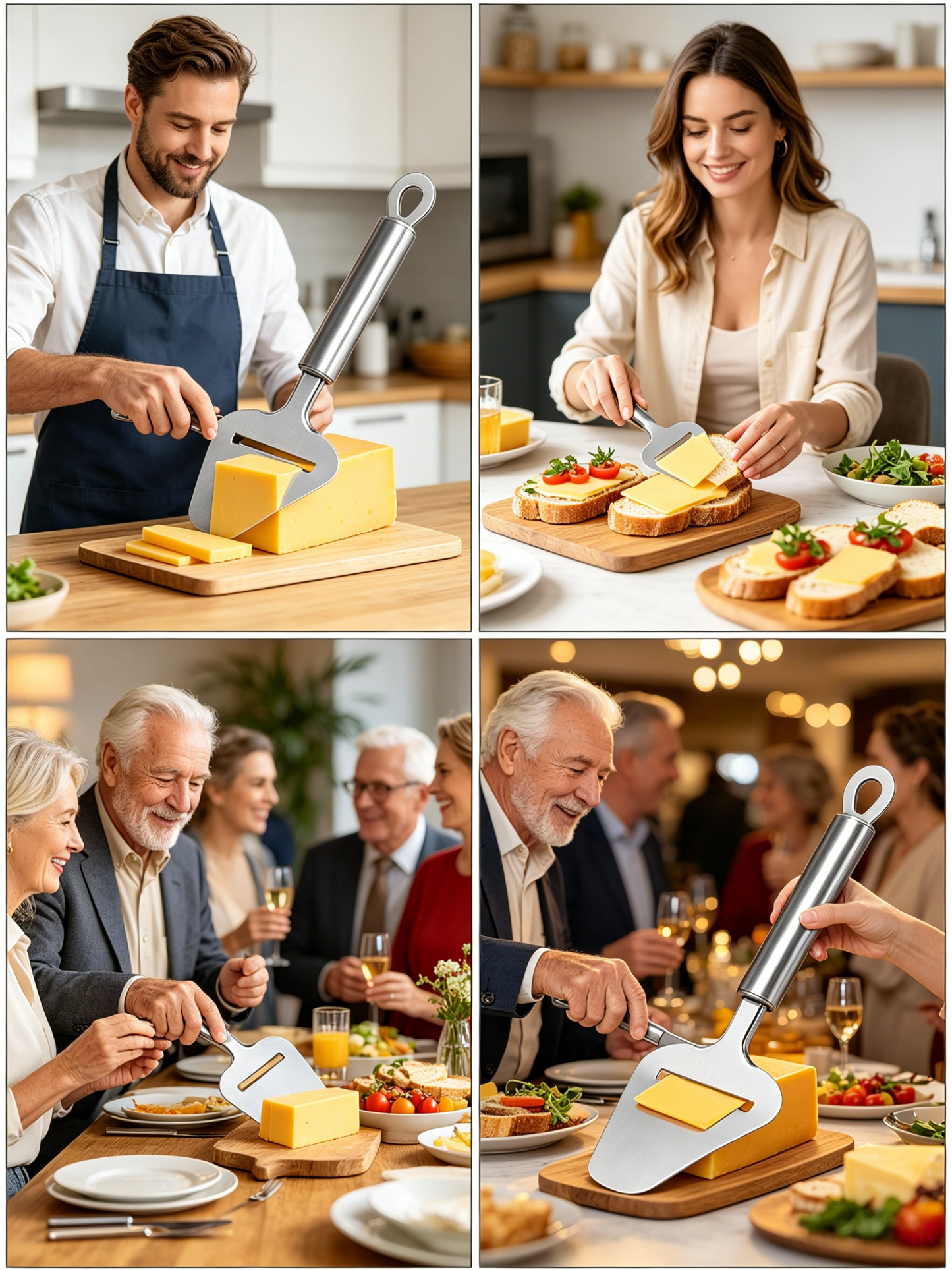 ✨Buy 1 Get 1 Free✨ -Stainless Steel Cheese Slicer🧀