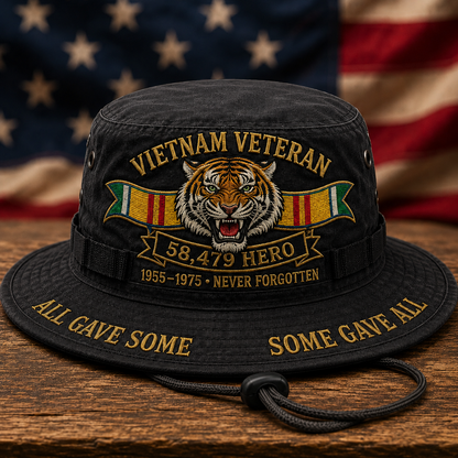 🔥 Vietnam Veteran 58,479 Hero Boonie Hat